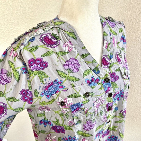 MATILDA JANE Size Small Brilliant Daydream Thinking Out Loud Top Blouse Shirt - Picture 12 of 16